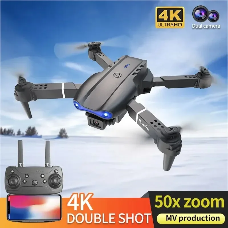 2024 E99Pro RC Drone 4K Professinal With 1080P Wide Angle HD Camera Foldable Helicopter WIFI FPV Height Hold Gift Toy – Image 5