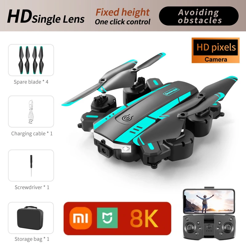 Xiaomi T6 Drone 8k Profesional 4K HD GPS Camera Obstacle Avoidance Aerial Photography Optical Flow Foldable Quadcopter Gift 1KM – Image 7