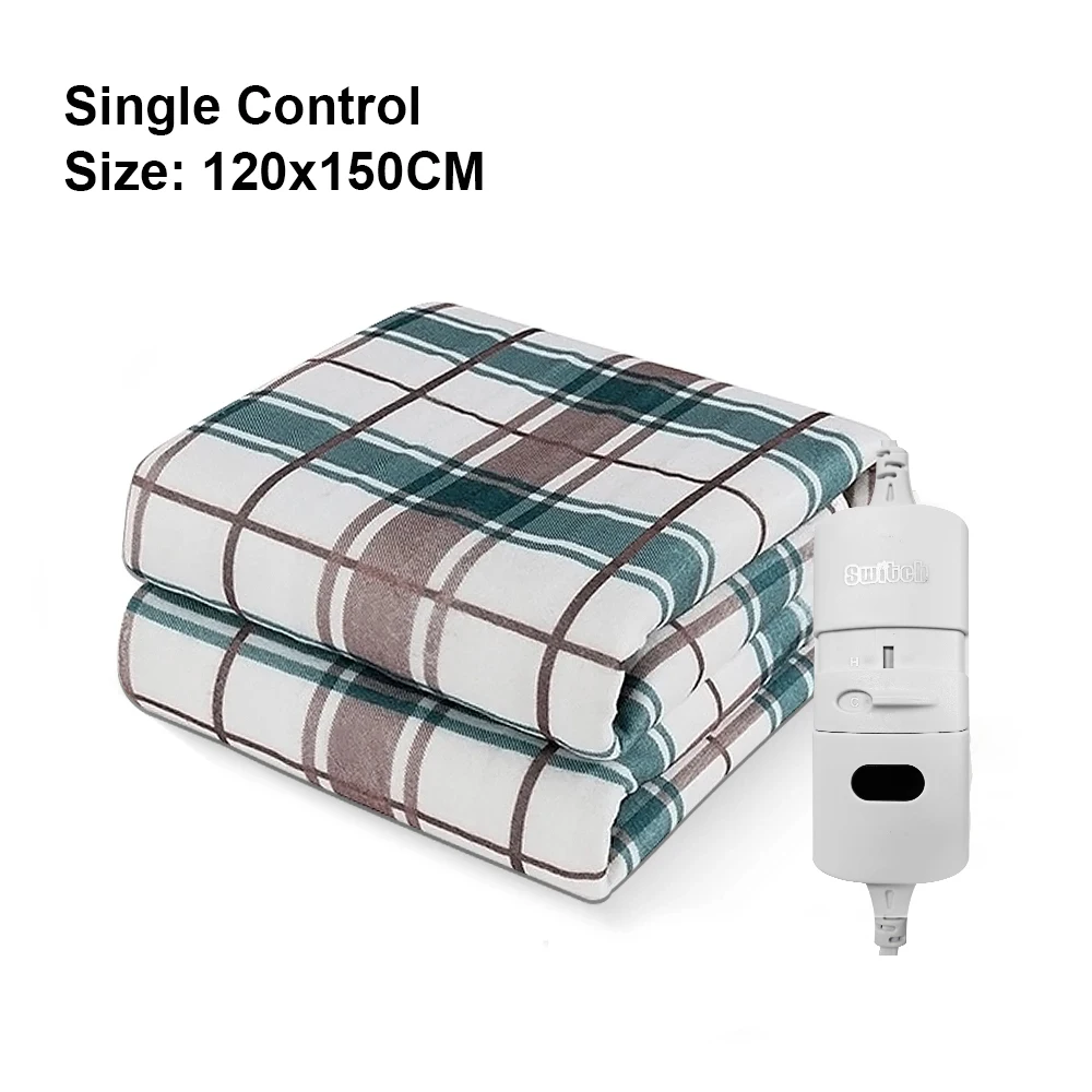 Electric Blanket 220V Electric Heating Blanket Thicker Automatic Thermostat Body Warmer Thermal Mattress for Room Blanket heated – Image 12
