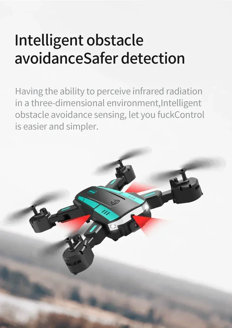 Xiaomi T6 Drone 8k Profesional 4K HD GPS Camera Obstacle Avoidance Aerial Photography Optical Flow Foldable Quadcopter Gift 1KM – Image 20