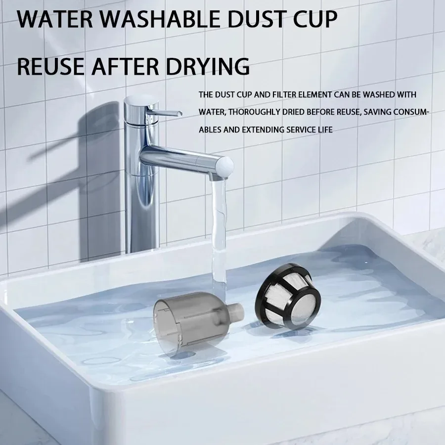 Wireless Mini Vacuum Cleaner USB Rechargeable Handheld Powerful Indoor Sofa Desktop Window Vacuum Cleaner Car Home Dual-purpose – Image 4