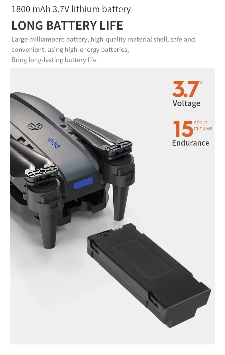 2024 E99Pro RC Drone 4K Professinal With 1080P Wide Angle HD Camera Foldable Helicopter WIFI FPV Height Hold Gift Toy – Image 24