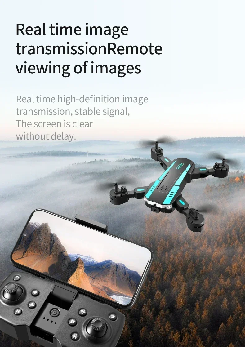 Xiaomi T6 Drone 8k Profesional 4K HD GPS Camera Obstacle Avoidance Aerial Photography Optical Flow Foldable Quadcopter Gift 1KM – Image 23