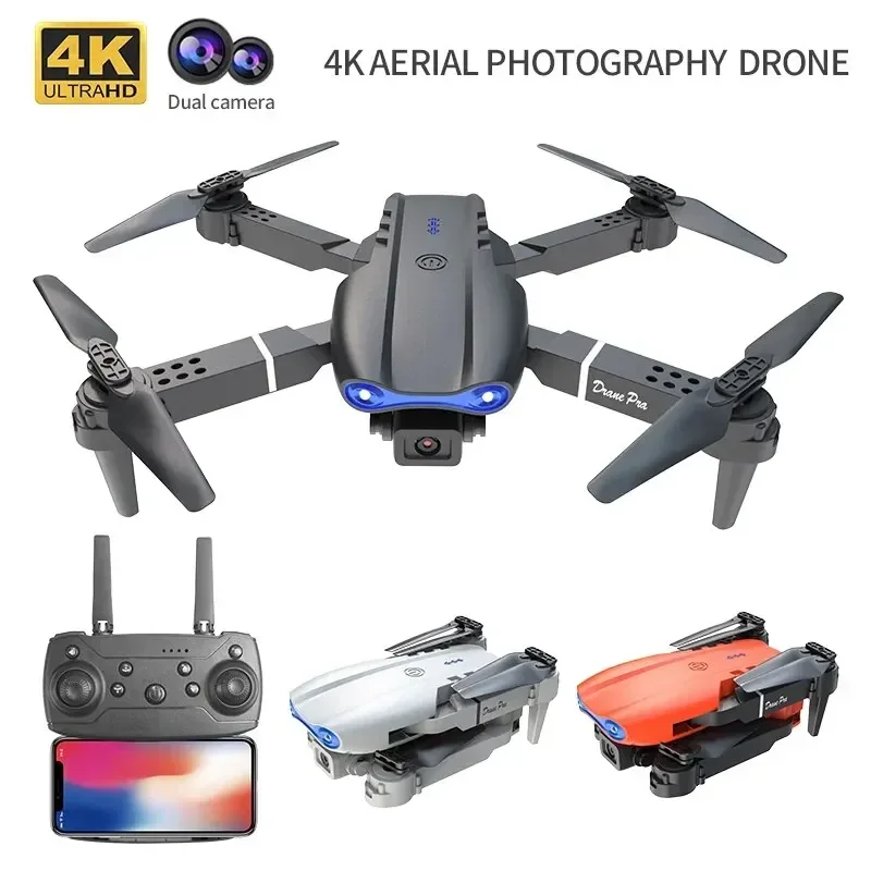2024 E99Pro RC Drone 4K Professinal With 1080P Wide Angle HD Camera Foldable Helicopter WIFI FPV Height Hold Gift Toy – Image 6