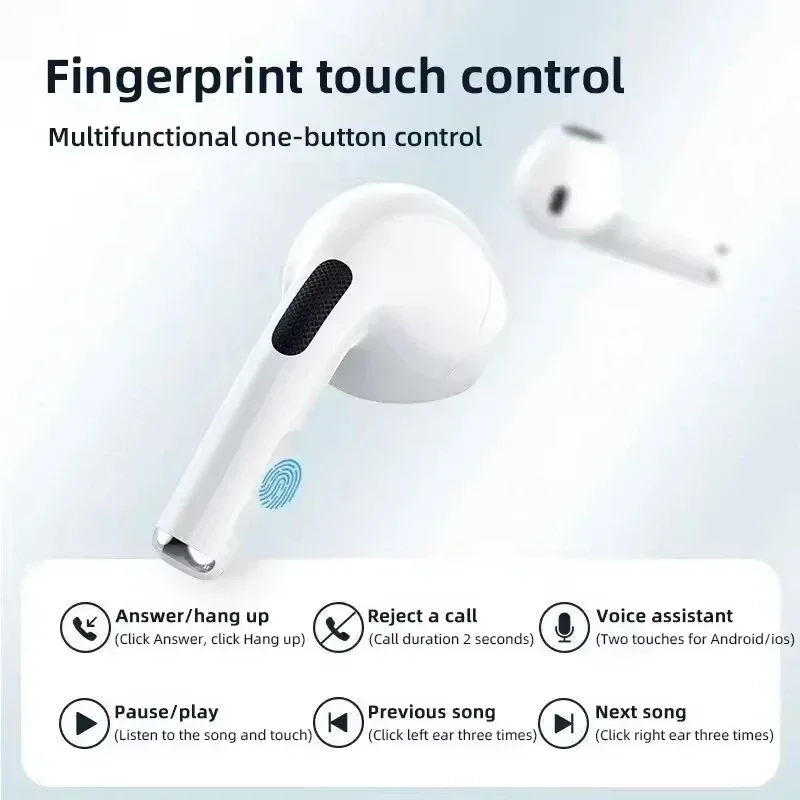 Xiaomi Pro6 True Wireless Headphone Bluetooth 5.2 Earphones TWS Gaming Stereo Noise Reduction Heavy Bass Mini In-ear Earbuds – Image 5