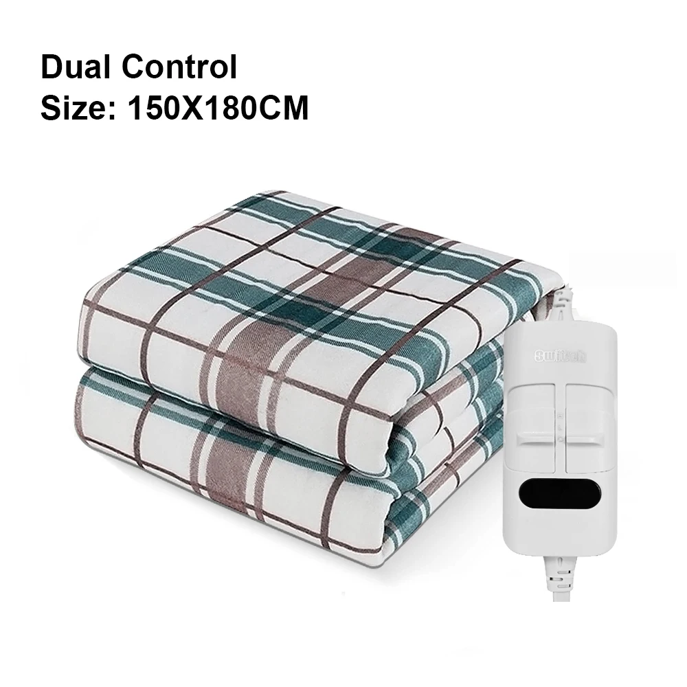 Electric Blanket 220V Electric Heating Blanket Thicker Automatic Thermostat Body Warmer Thermal Mattress for Room Blanket heated – Image 8